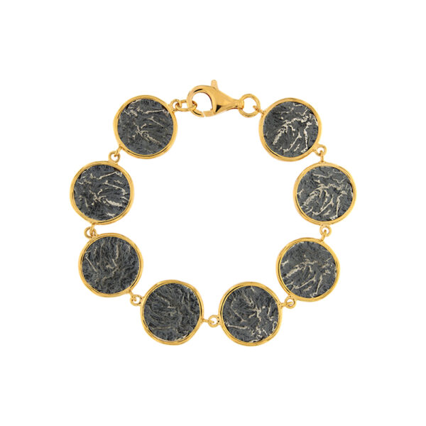 Ancient Medallion Bracelet Gold