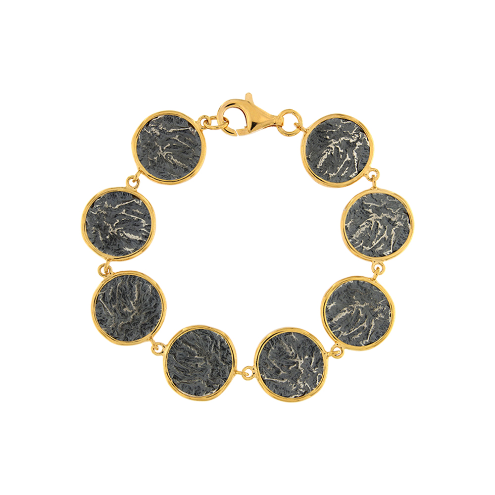 Ancient Medallion Bracelet Gold