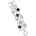 Multistone Oasis Link Bracelet