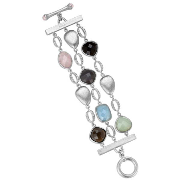 Multistone Oasis Link Bracelet