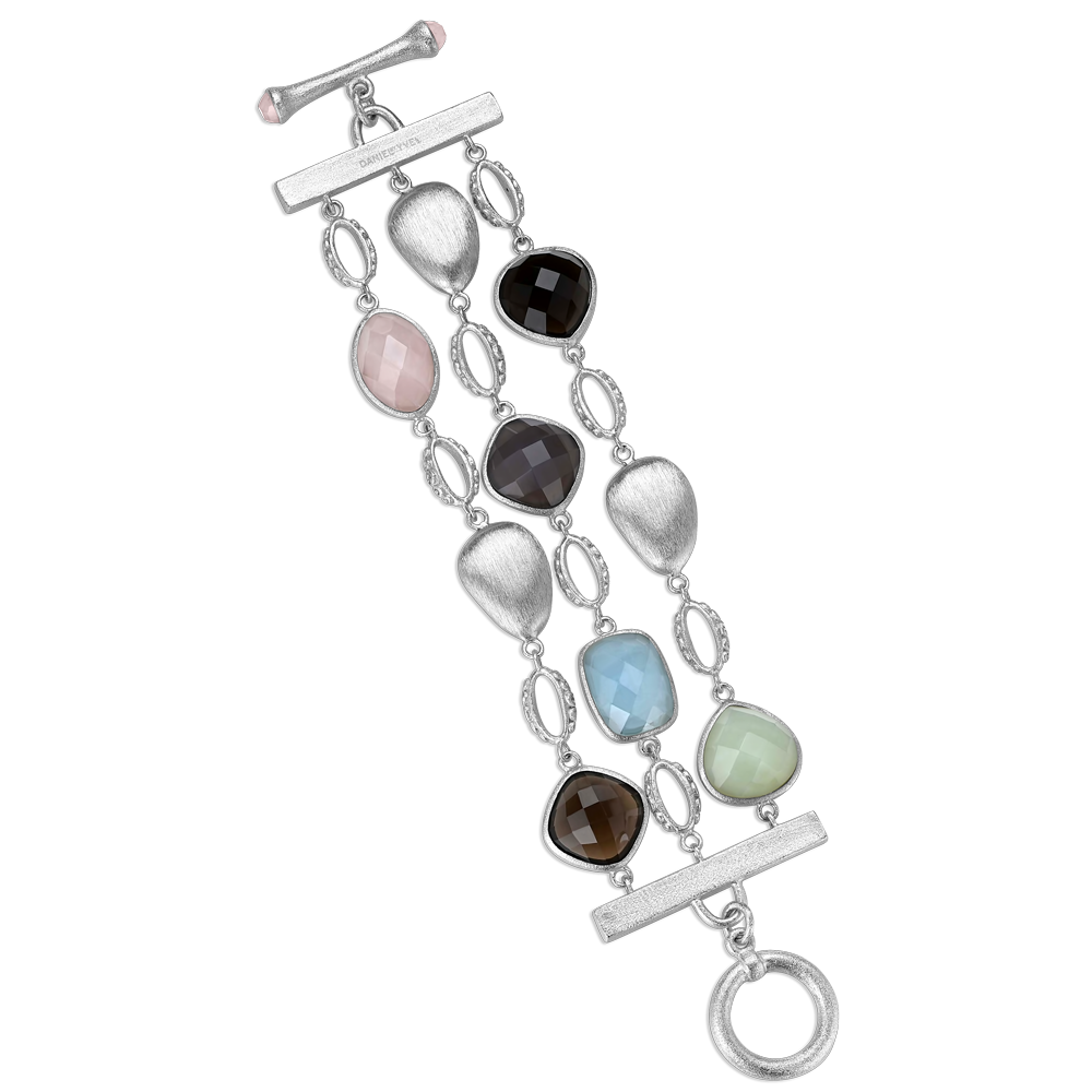 Multistone Oasis Link Bracelet