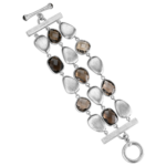 Smoky-Quartz-Link-Bracelet
