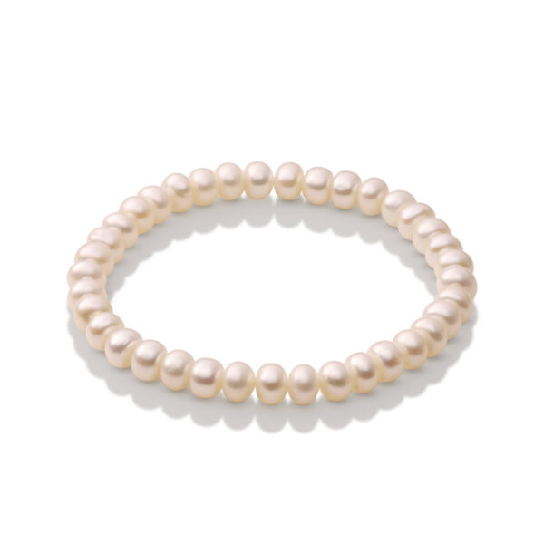 WHITE FRESH WATER BRACELET
