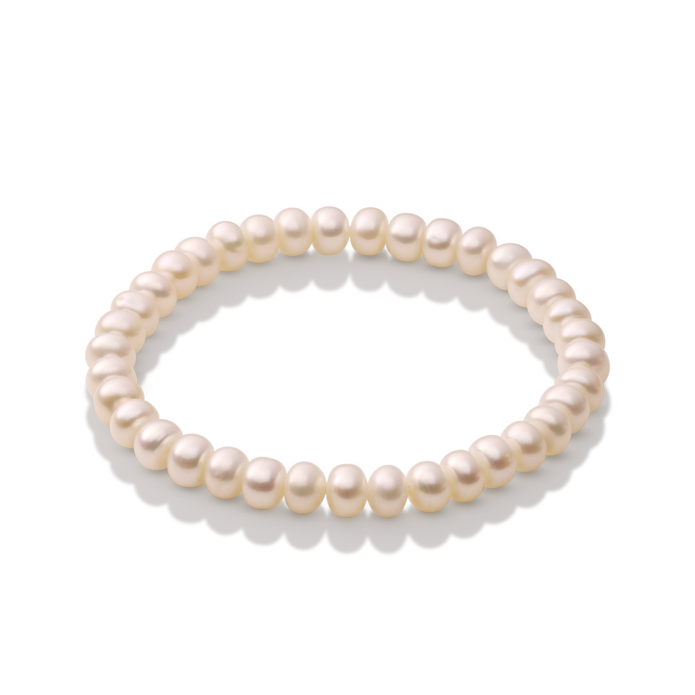 WHITE FRESH WATER BRACELET